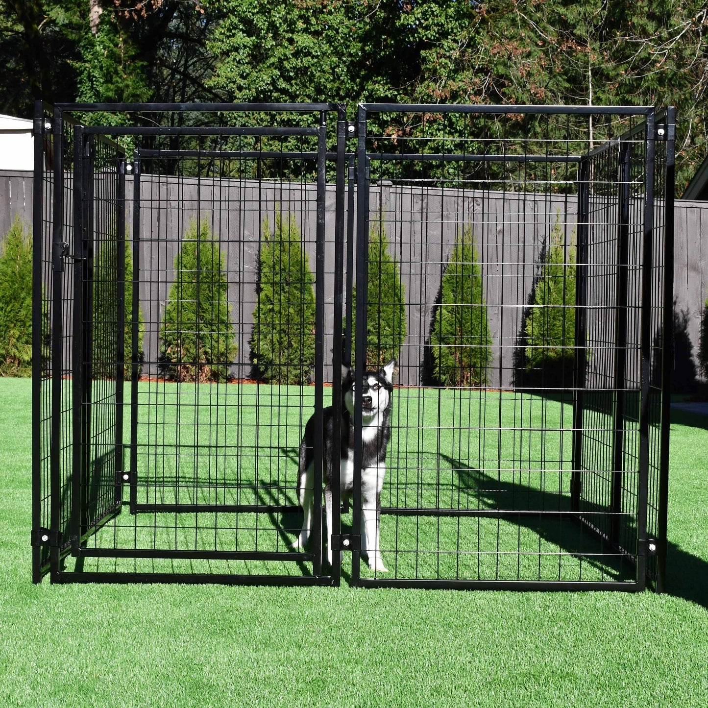 Dog Kennel 5X5X4 Ft Heavy Duty Pet Playpen Dog Exercise Fence