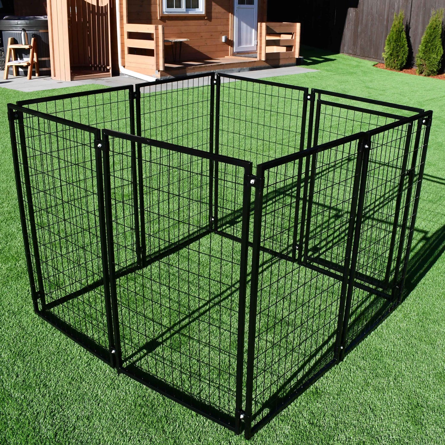 Dog Kennel 5X5X4 Ft Heavy Duty Pet Playpen Dog Exercise Fence
