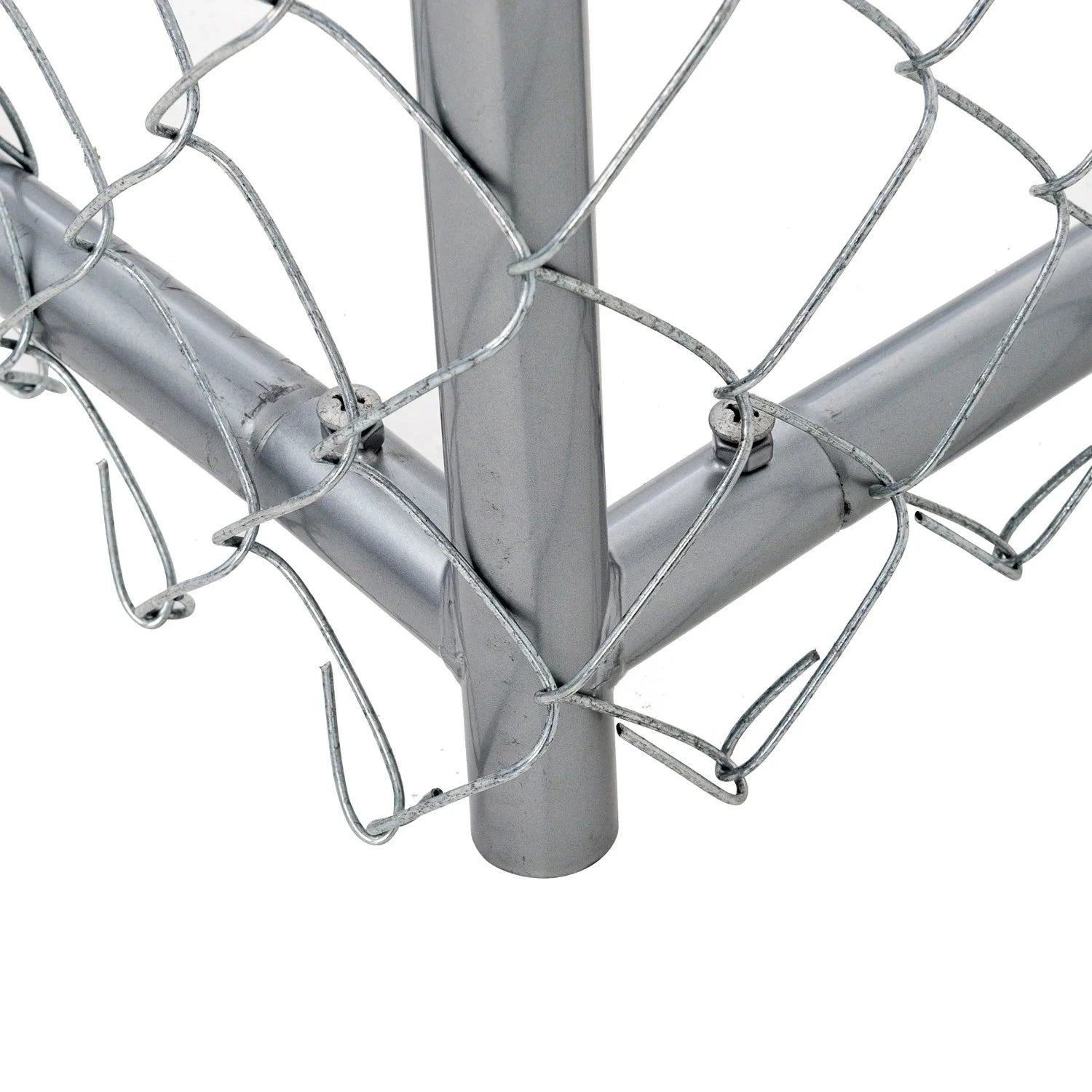 Adjustable 10 X 5 X 6 Heavy Duty Chain Link Dog Kennel Enclosure