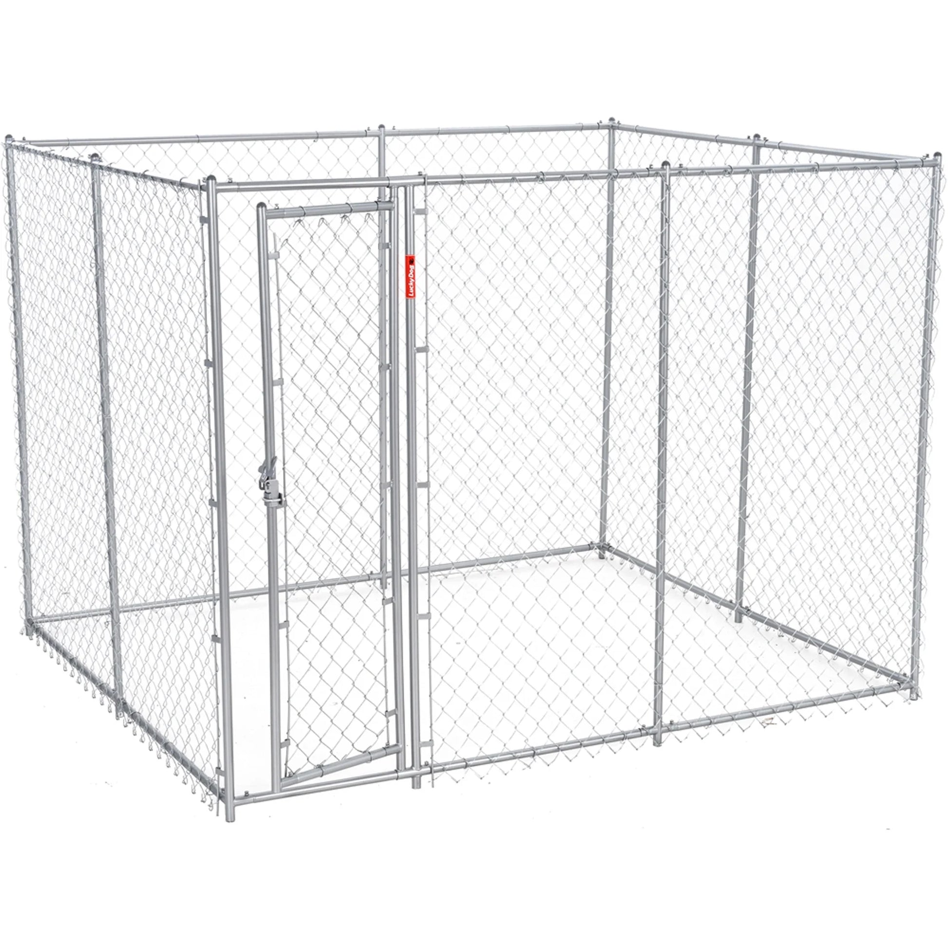 Adjustable 10 X 5 X 6 Heavy Duty Chain Link Dog Kennel Enclosure