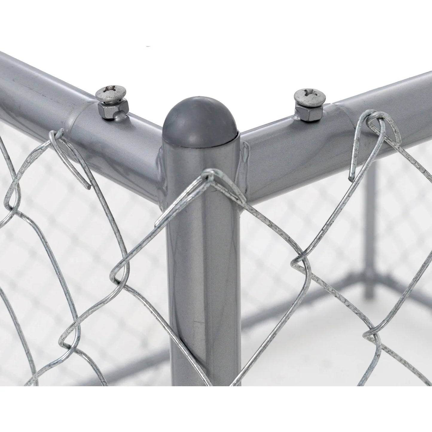 Adjustable 10 X 5 X 6 Heavy Duty Chain Link Dog Kennel Enclosure
