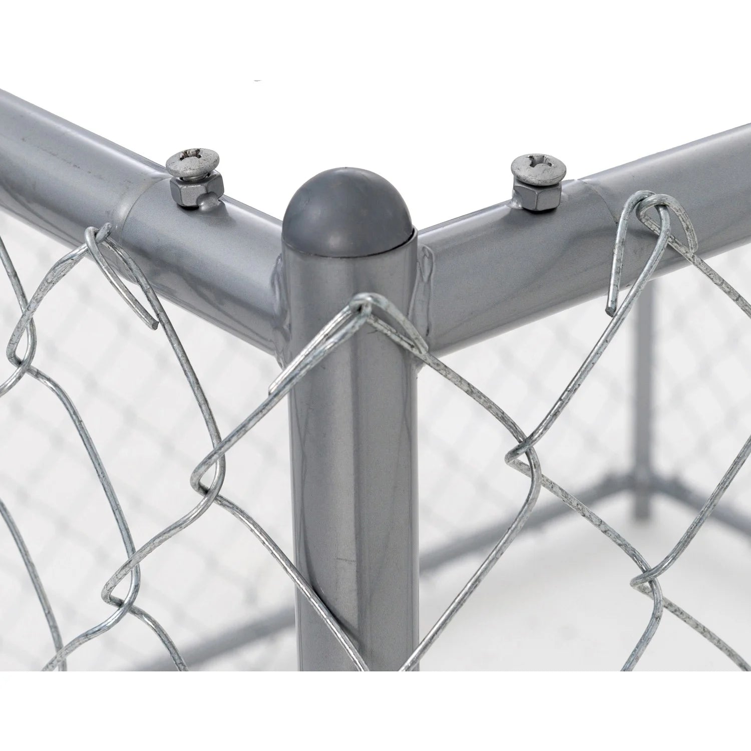 Adjustable 10 X 5 X 6 Heavy Duty Chain Link Dog Kennel Enclosure