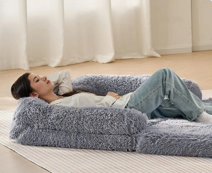 PawLuxe Fold-Away Plush Bed